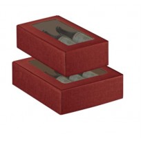 Wine Box 3 Bottle Transparent x 30    1353867